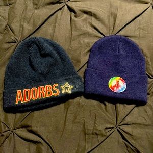 Two girls winter hats!